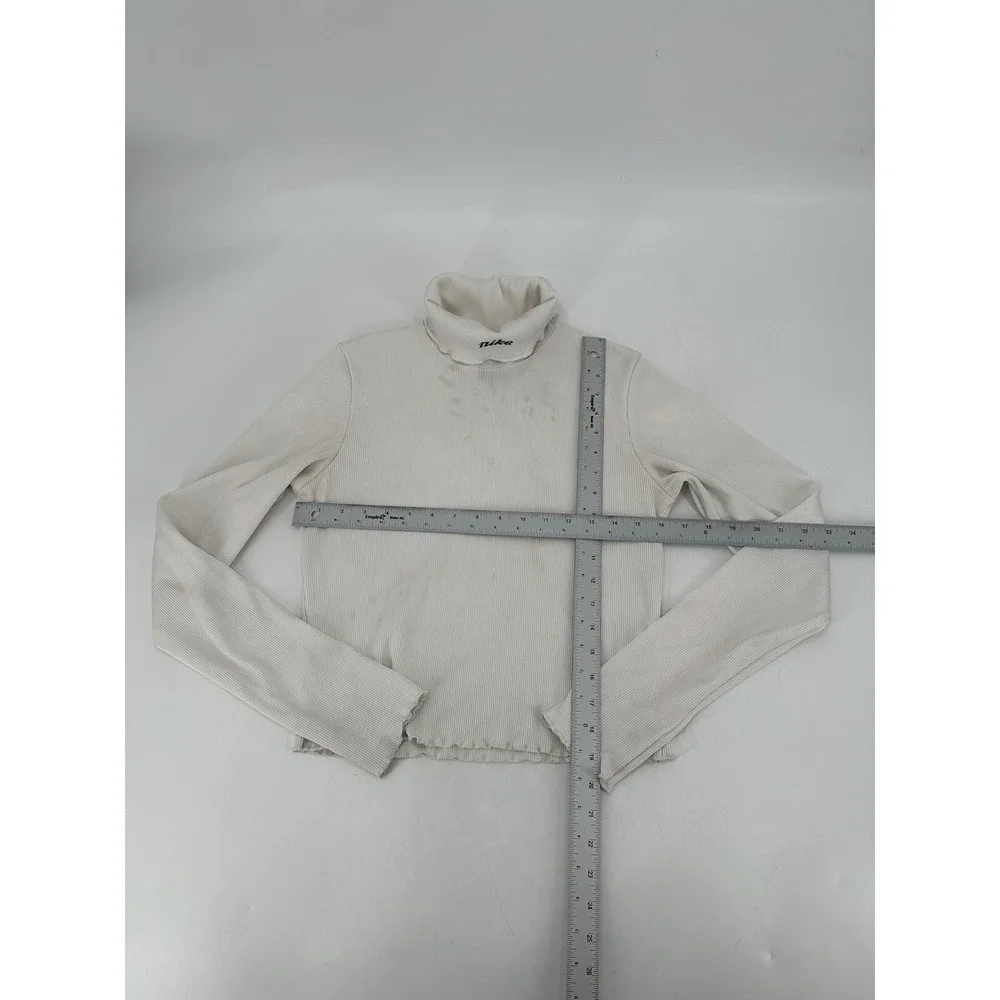 Nike Tech Turtleneck Shirt‎ Stretch RN58323 White Medium